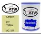 Preview: Citroen, P.T. Yellow, AC-311: 500ml Lackdose, von ATW Autoteile West.